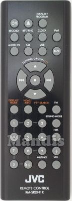 Télécommande d'origine JVC RM-SRDN1R