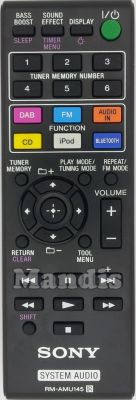Mando a distancia original SONY RM-AMU145 (149001811) Mando a distancia original SONY RM-AMU145 (149001811)