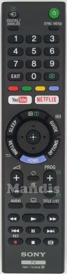 Télécommande d'origine SONY RMT-TX300E (149331412) Télécommande d'origine SONY RMT-TX300E (149331412)