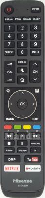 Original remote control HISENSE EN3N39H (T214446)