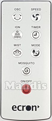 Mando a distancia original ECRON TSP40 EA Mando a distancia original ECRON TSP40 EA