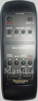 Original remote control TECHNICS RAK-RS107WH