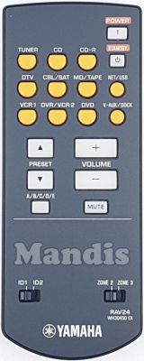 Mando a distancia original YAMAHA RAV24 (WH30450)