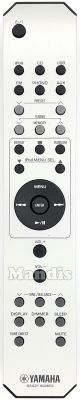 Original remote control YAMAHA RAX21 (WQ066500)