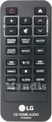 Mando a distancia original LG COV33552401 Mando a distancia original LG COV33552401