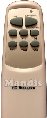 Mando a distancia original ORBEGOZO RCM 8225 Mando a distancia original ORBEGOZO RCM 8225