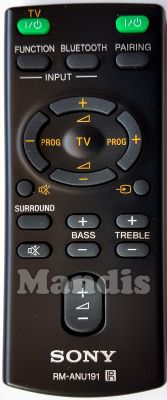 Mando a distancia original SONY RM-ANU 191 (149271111) Mando a distancia original SONY RM-ANU 191 (149271111)