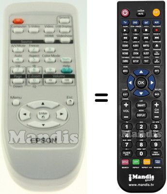 Replacement remote control 6823790
