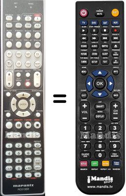 Mando a distancia equivalente Marantz RC013SR