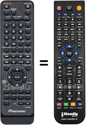 Mando a distancia equivalente AXD7637