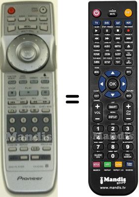 Mando a distancia equivalente Pioneer VXX2785