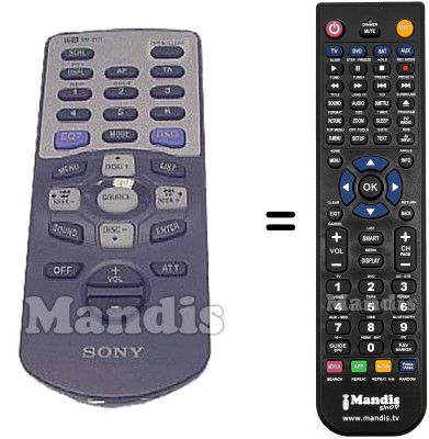 Replacement remote control RMX111 Replacement remote control RMX111