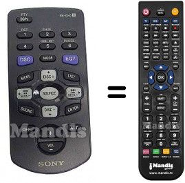 Replacement remote control RMX140 Replacement remote control RMX140