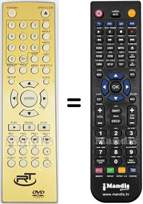 Mando a distancia equivalente REMCON2225