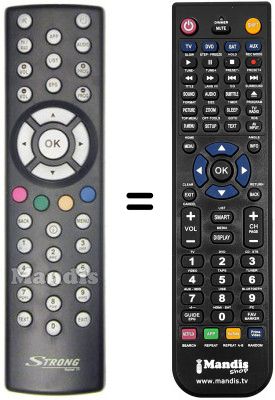 Replacement remote control Strong SRT 5507 MHP