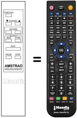 Mando a distancia equivalente WIRELESS REMOTE