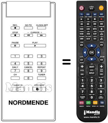 Mando a distancia equivalente 273.952 Mando a distancia equivalente 273.952