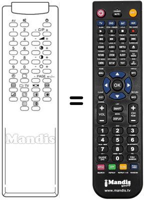 Replacement remote control 3F14-00022-081