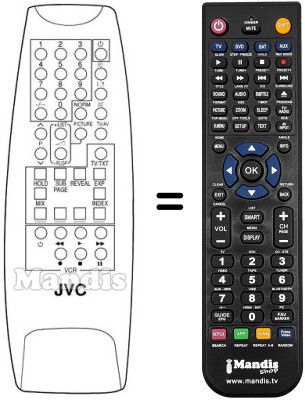 Replacement remote control 790-00-1006-01