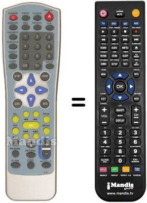 Replacement remote control 9107