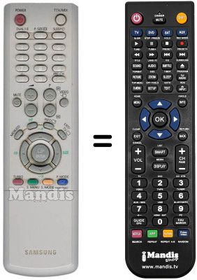 Mando a distancia equivalente AA59-00357