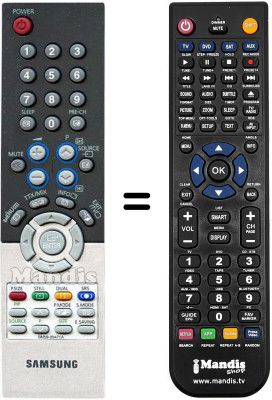 Replacement remote control Samsung PS 42D51 S
