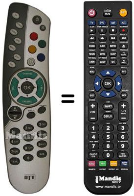 Mando a distancia equivalente Skymaster DT 500