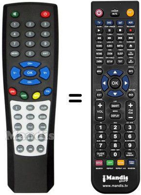 Replacement remote control PATRICK ZAPPER 2103