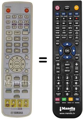 Replacement remote control W 8566 B0