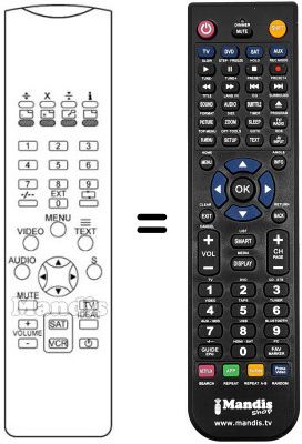 Replacement remote control ES 3 / B