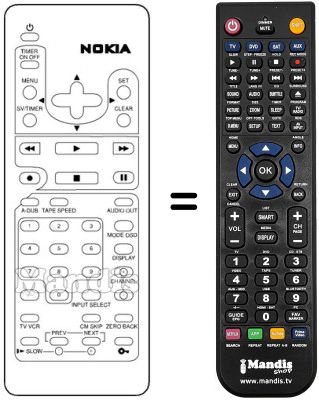 Mando a distancia equivalente G 0226 AJ