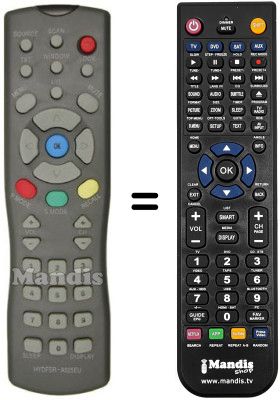 Replacement remote control Bluesky FS 2500 MHI Replacement remote control Bluesky FS 2500 MHI