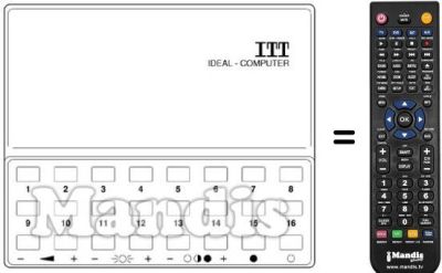 Mando a distancia equivalente IFB 20 / 16