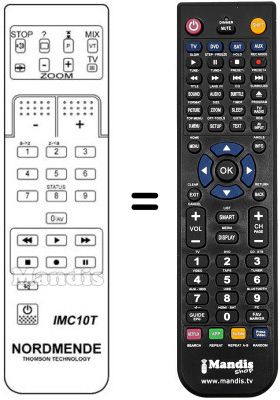 Mando a distancia equivalente IMC 10 T Mando a distancia equivalente IMC 10 T
