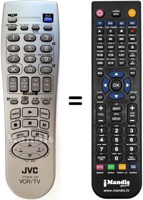Replacement remote control JVC HR-J673