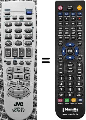 Télécommande équivalente LP 20878-014