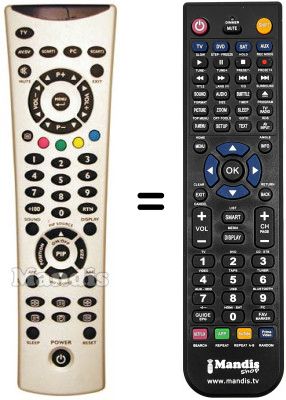 Télécommande équivalente Watson MD 4152