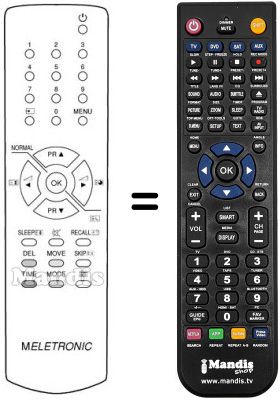 Replacement remote control R-28B03