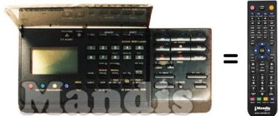 Mando a distancia equivalente PQ 10804 Z-21 Mando a distancia equivalente PQ 10804 Z-21