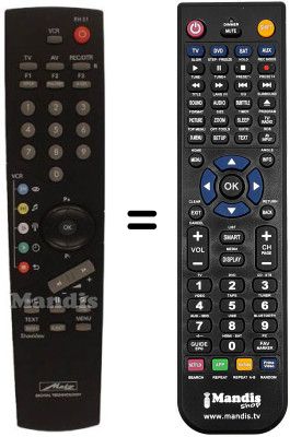 Télécommande équivalente Metz VH-22