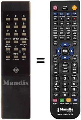 Mando a distancia equivalente RH 882 Mando a distancia equivalente RH 882