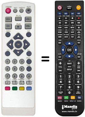 Replacement remote control CALE STCL 220