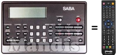 Télécommande équivalente TC 6720 I