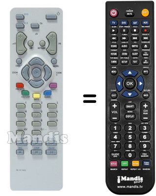 Replacement remote control Thomson 32 WM 402 Replacement remote control Thomson 32 WM 402