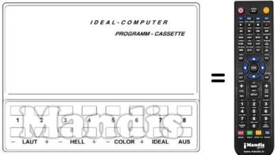Mando a distancia equivalente UFB 7