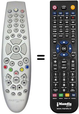 T&eacute;l&eacute;commande &eacute;quivalente URC17010-01R00