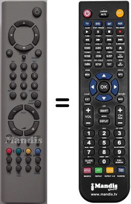Replacement remote control Hyundai RC 1602 Replacement remote control Hyundai RC 1602