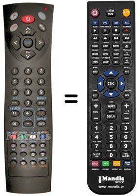 Télécommande équivalente Firstline CVD 1420