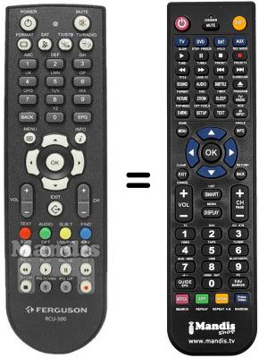 Mando a distancia equivalente Thorn FK-6900 CR Mando a distancia equivalente Thorn FK-6900 CR
