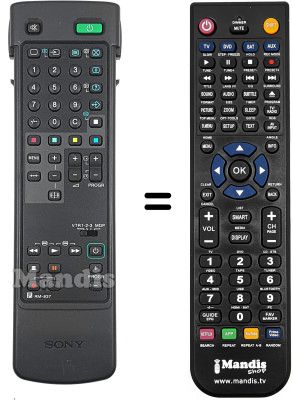 Mando a distancia equivalente Sony VC-2591A Mando a distancia equivalente Sony VC-2591A